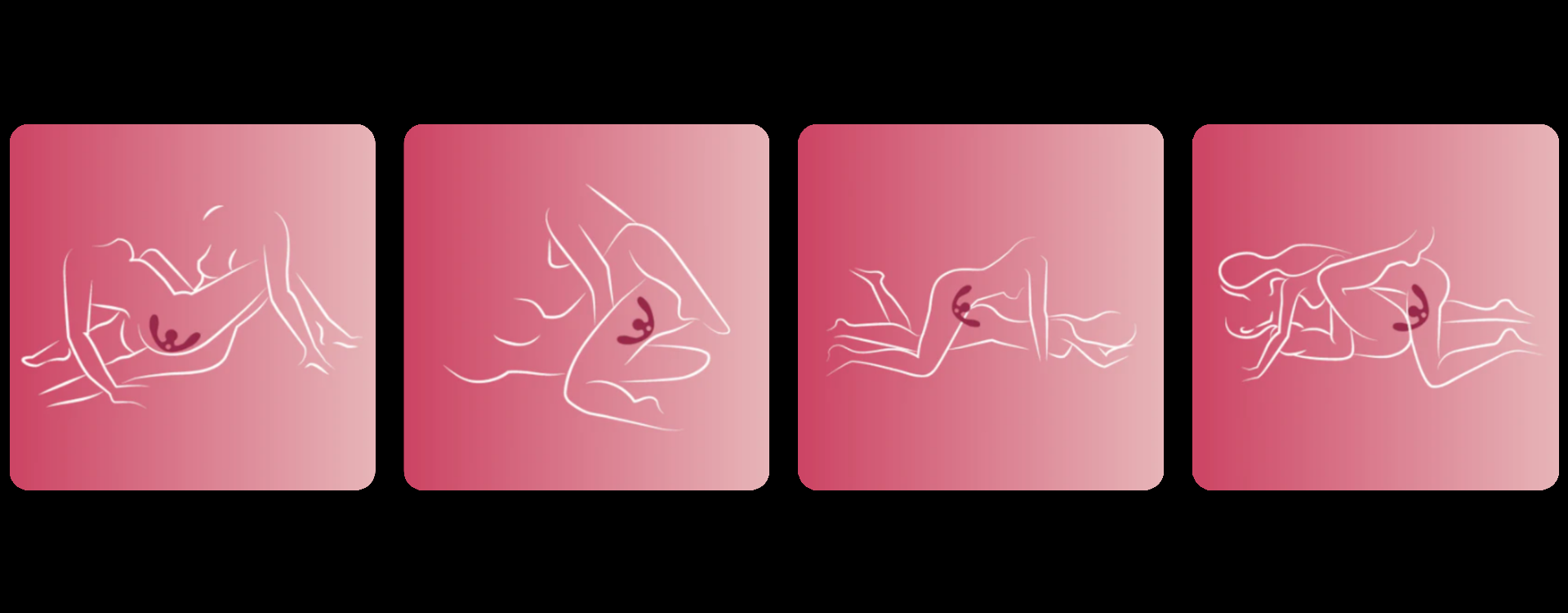 SVibe Gizi Duo Par Vibrator – 3 Motorer – Lilla